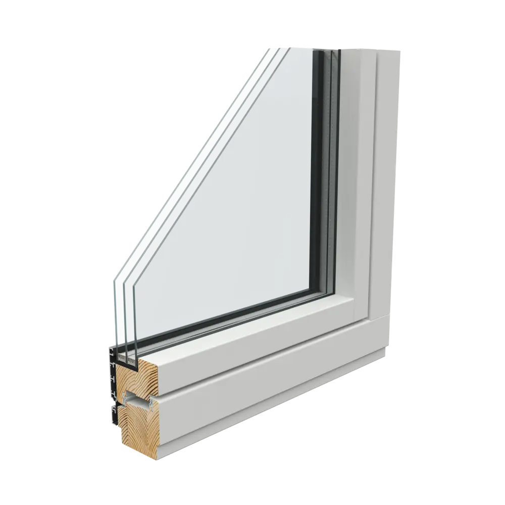 AruAL SlimLine W78 EX Modern puidust siseprofiil