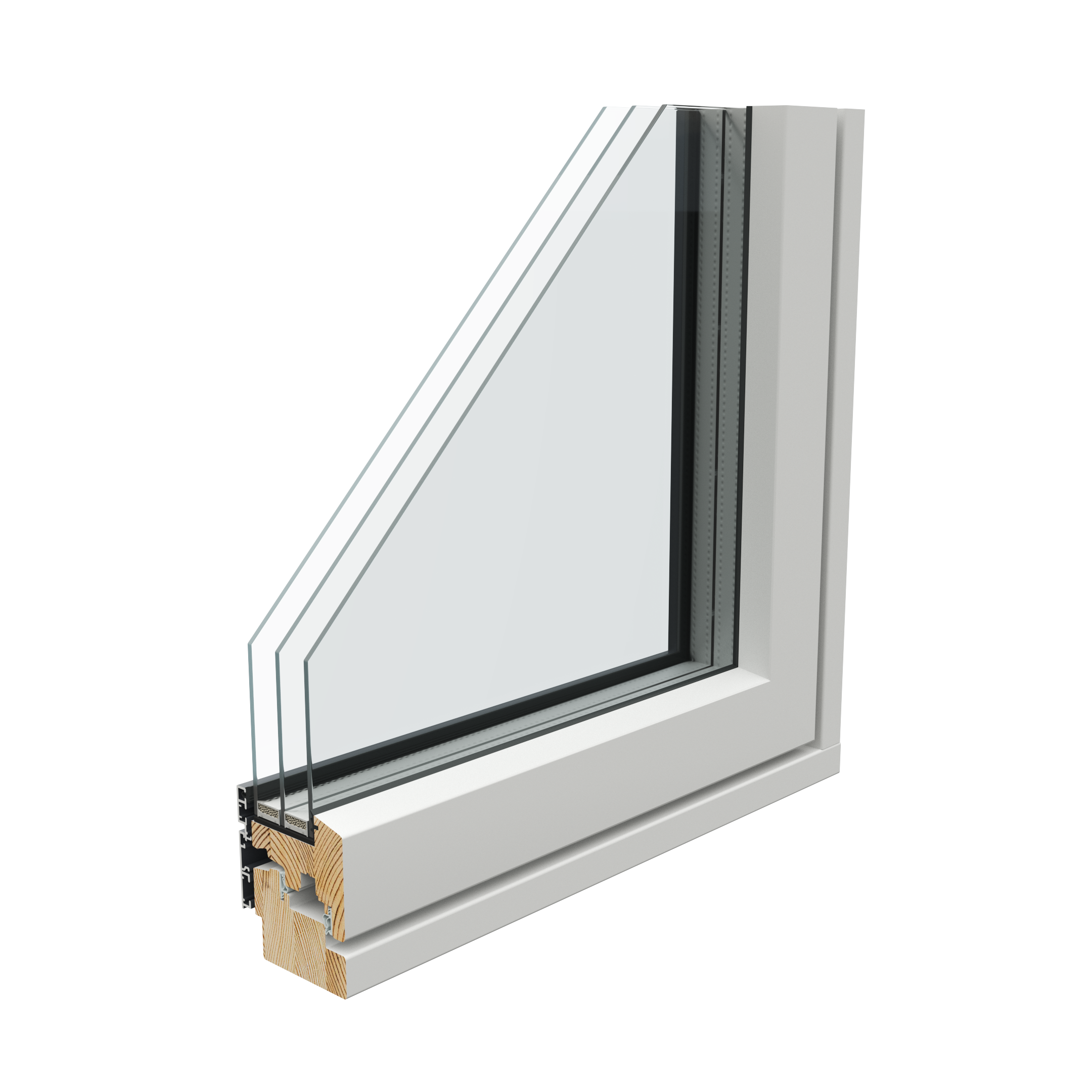 AruAL SlimLine1 W78FS IN - Seest vaade Softline profiil
