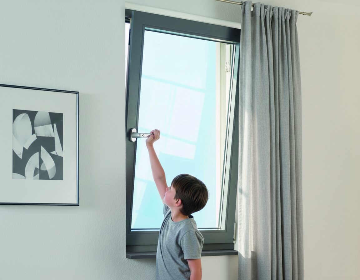 Aru SlimLine window Tilt-First safety solution