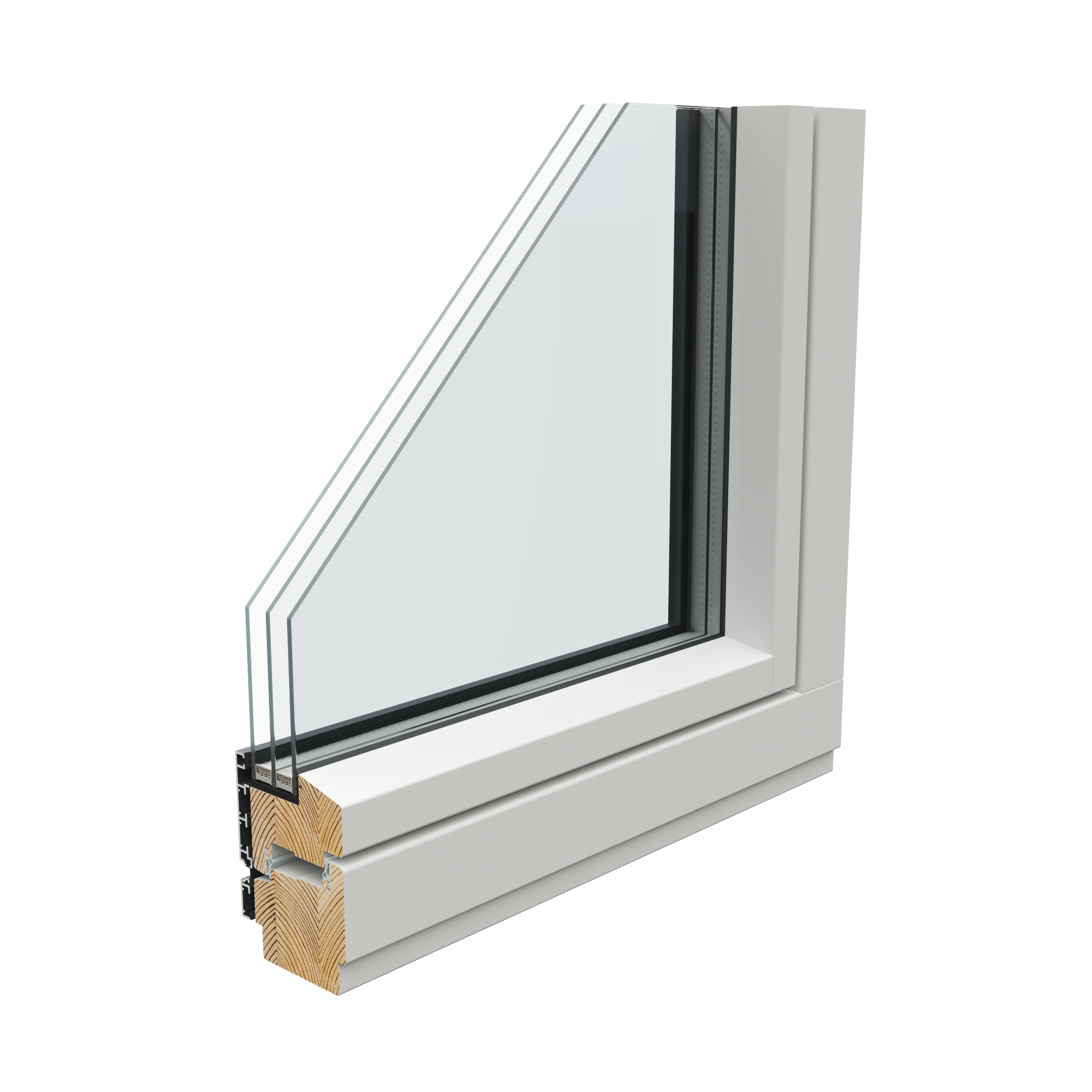 AruAL SlimLine1 W78S EX - Seest vaade Softline profiil