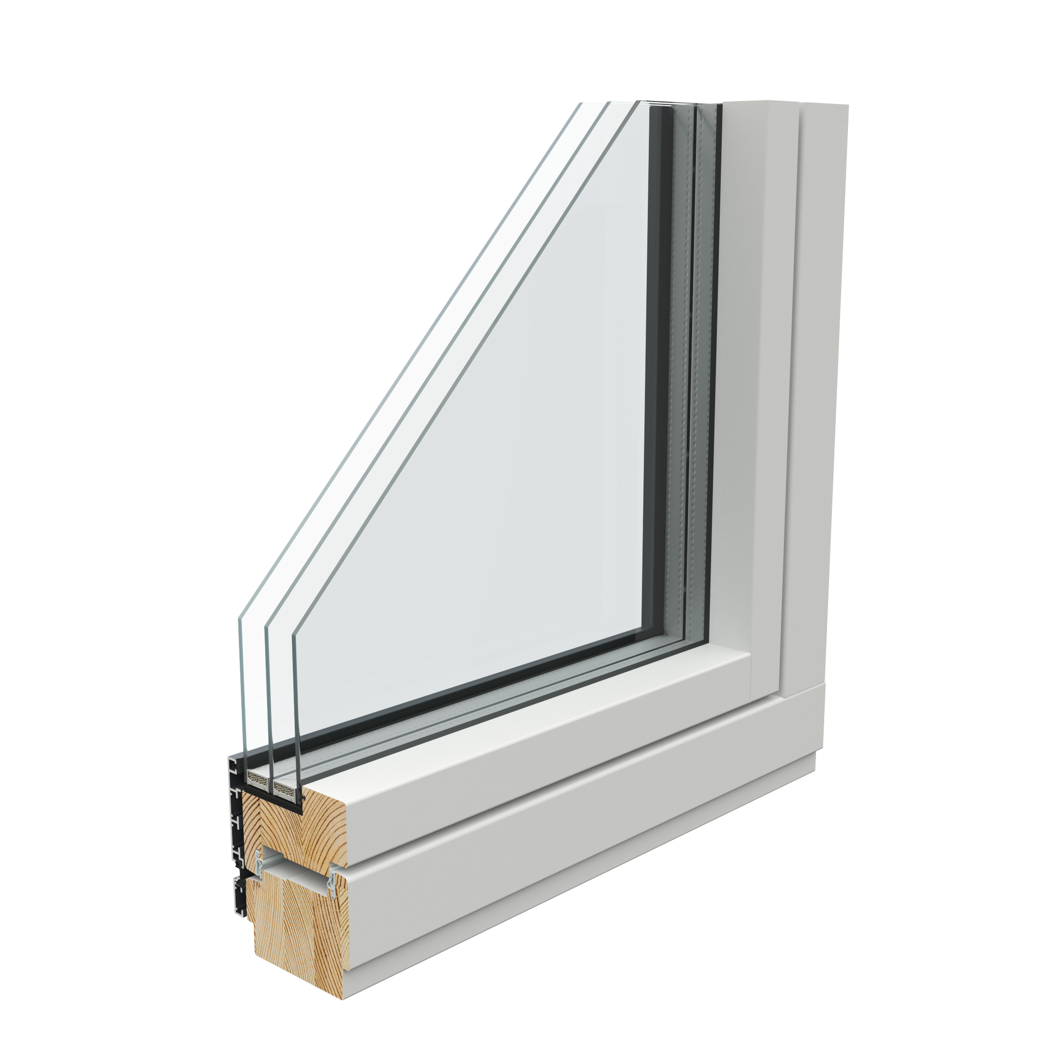 AruAl SlimLine1 W92S EX - Seest vaade Modern profiil